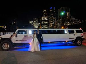 Limo party prom bus limousine service transportation date occasions use night dwi season birthdays reliable streak blue rental services young